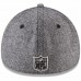 Men's Oakland Raiders New Era Black Tweed Lightly Structured 49FORTY Fitted Hat 2872765